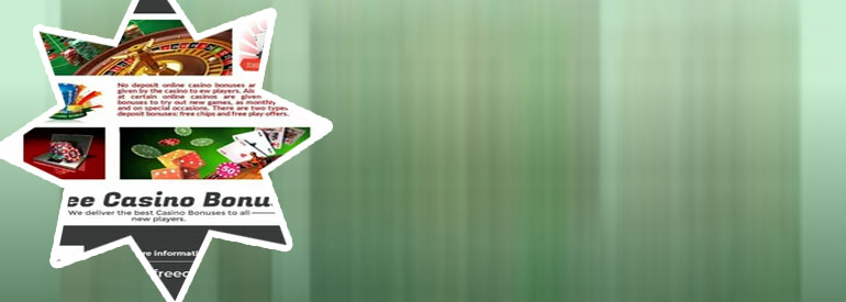 New no deposit online casino bonus